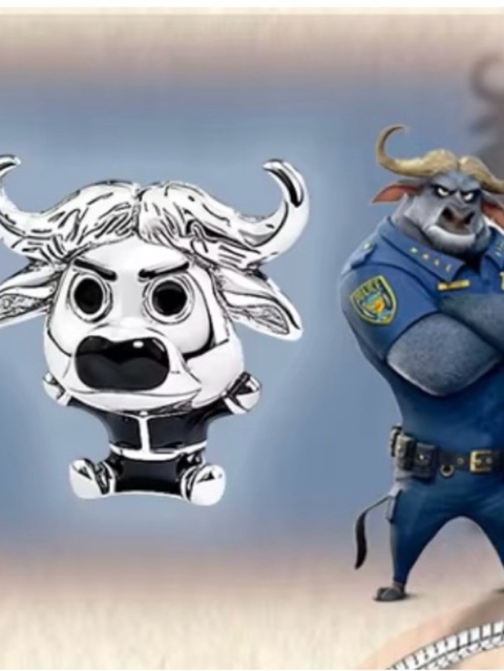 Disney’s Zootopia chief bogo charm